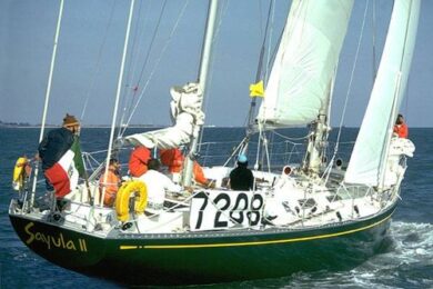 Sayula 2 beim Whitbread Race 1973