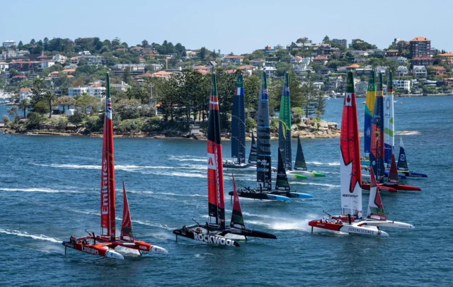 SailGP Sydney Shark Island