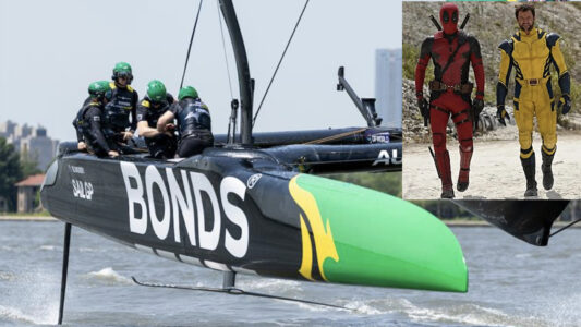 Hugh Jackman und Ryan Reynolds kaufen SailGP-Team Australia: Unterwäsche-Shooting von Slingsby