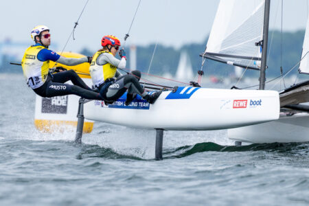 Kieler Woche 2. Teil: Internationale Bootsklassen sind gestartet