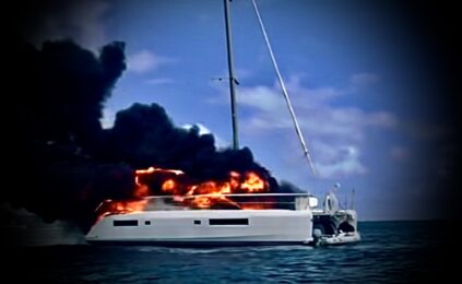Feuer an Bord