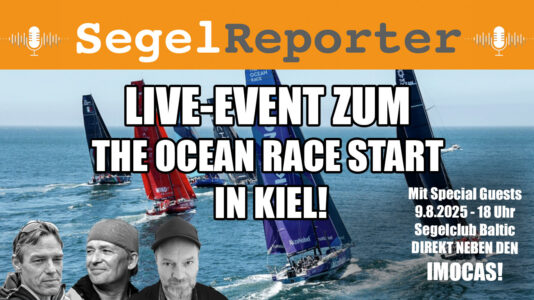 SR Podcast: Live-Event in Kiel zum The Ocean Race Start. Begrenzte Anzahl an Tickets ab heute verfügbar