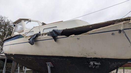 Stephan Bodens Kolumne. Über den Zeitpunkt, an dem ein Boot sein Leben ausgehaucht hat