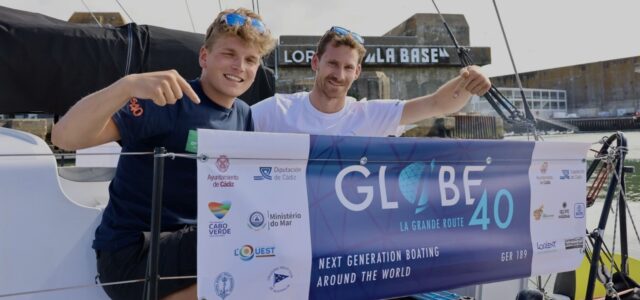 Globe40: Start des Weltumseglung-Prologs Sonntag, 14h vor Lorient – Burke/Fink „hoch motiviert“.
