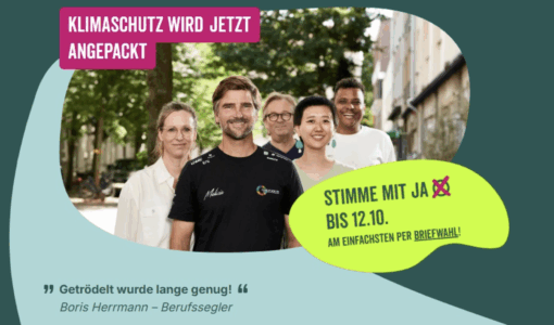 Boris Herrmann wirbt für Hamburger Volksentscheid: Lieber ohne die Sponsor-Logos