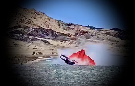 Schwerer Sturz beim Lüderitz Speed Challenge: Spin-Out bei 47 Knoten