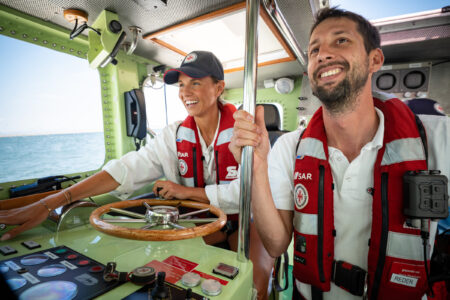 DGzRS-Bilanz 2025: Einsätze für 3.400 Menschen auf Nord- und Ostsee – Wontorra neue Borschafterin