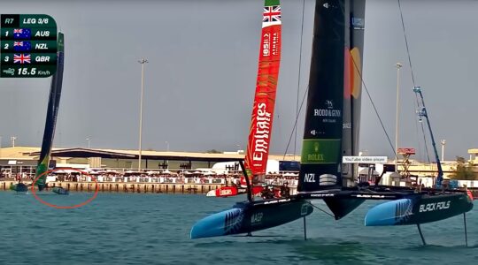 SailGP: Tom Slingsby rät Sohn Leo (2) von seinem Weg ab – Wie das JK-Manöver vom fatalen zum genialen Moment wurde