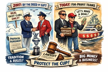 America’s Cup vor Gericht: Amerikaner will vor dem Supreme Court klagen – Was das soll