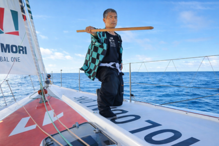 Neuer IMOCA für den Samurai: Kojiro Shiraishi holt Samantha Davies und Nicolas Lunven zu DMG MORI