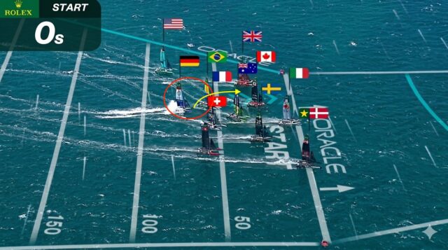 SailGP Germany Perth 2. Start 2. Tag