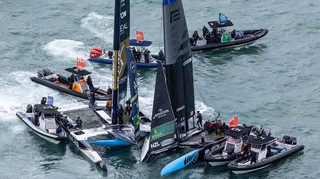 SailGP Crash
