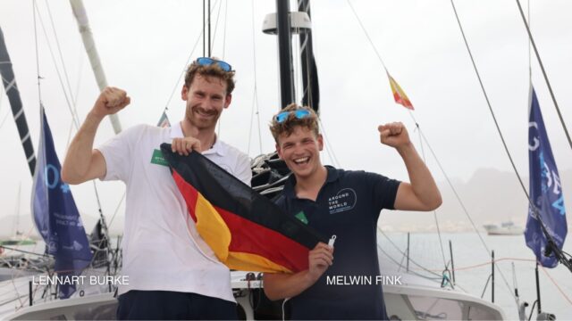 Lennart Burke und Melwin Fink 