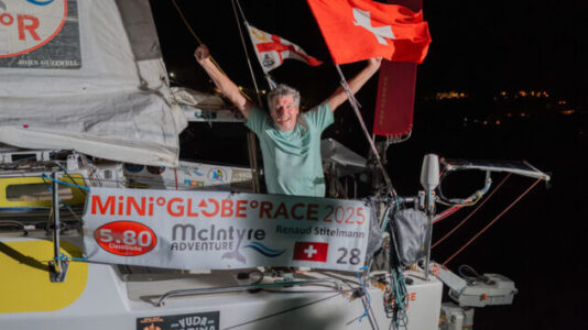 Mini Globe Race: Stitelmann gewinnt, Spanierin Pasanau auf zwei. Historische Ankünfte.