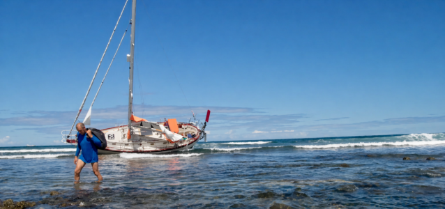 Golden Globe Race: Guy deBoer im zweiten Anlauf – gestrandet, aber längst nicht erledigt