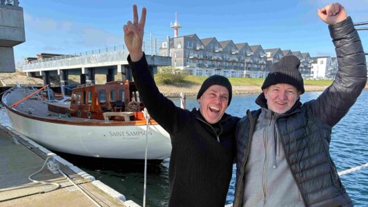 Untergang im Ostseesturm: Wie die Eigner in Bochum an der Wiederbelebung ihrer Yacht gearbeitet haben