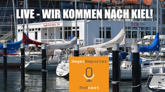Live Podcast zur Kieler Woche mit Gast im Segelclub Baltic