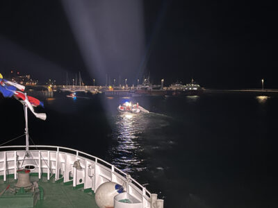 DGzRS: Segelyacht kollidiert mit Feuerschiff Elbe 1