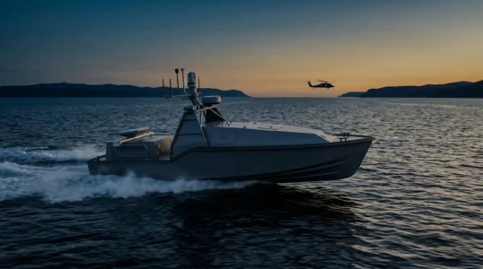 Hilfe per Drohnenboot nach Hubschrauber-Abschuss: Ist das die Zukunft der Seenotrettung?