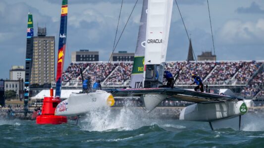 SailGP Portsmouth: Neues Format soll Crashes verhindern – Martine Grael steuert wieder
