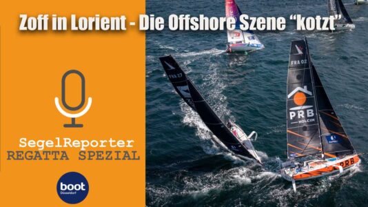 Podcast Regatta Spezial: Zoff in Lorient – Die Offshoreszene „kotzt“