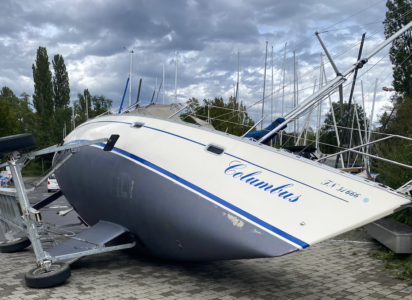 Erst das Niedrigwasser, dann der Sturm: Bodensee-Segler von „Superzelle“ gebeutelt
