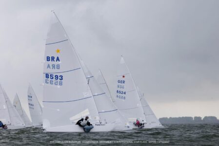 Faszination Starboot bei der IJsselmeer-EM: Heuwinkel/Spehr müssen sich nur der Legende geschlagen geben